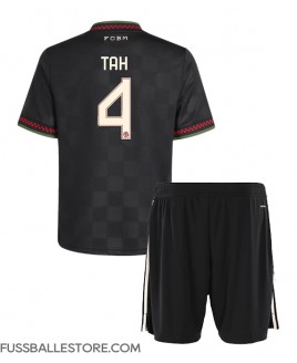 Günstige Bayern Munich Jonathan Tah #4 3rd trikot Kinder 2025-26 Kurzarm (+ Kurze Hosen)